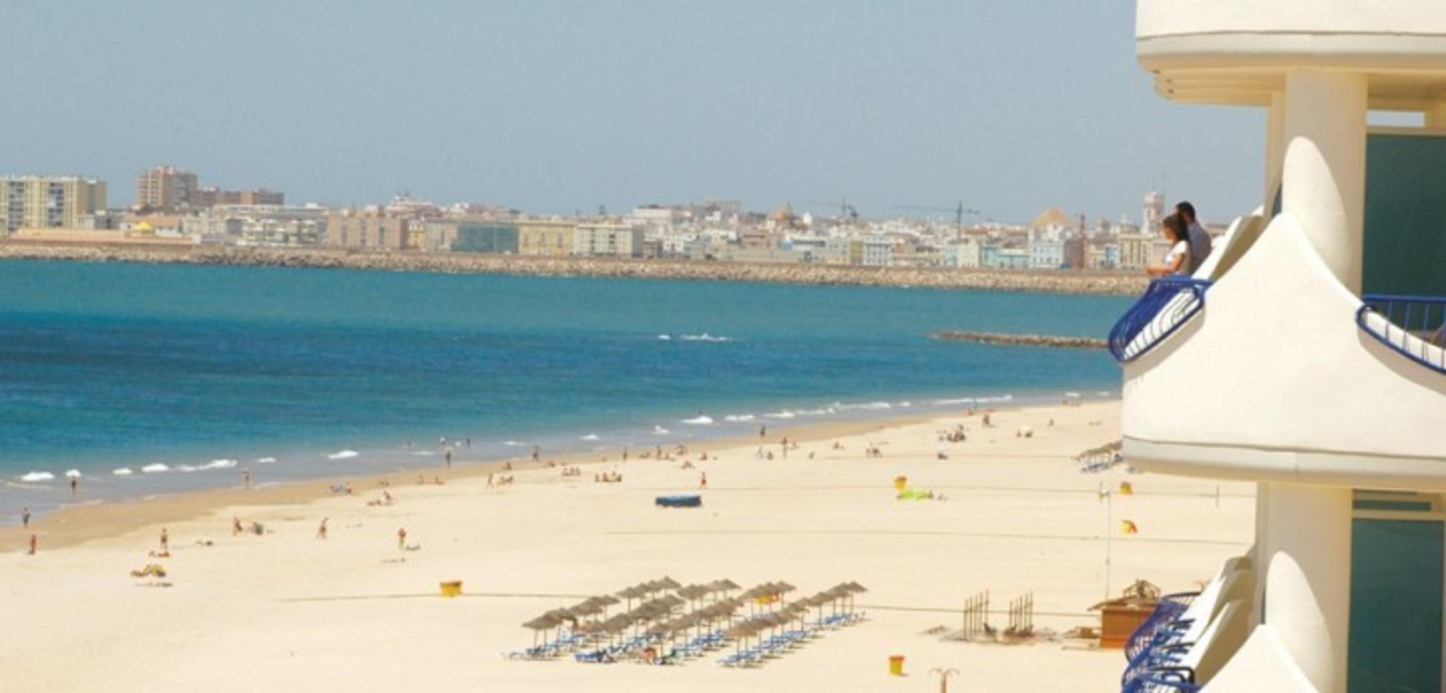 Hotel Playa Victoria Cadiz Exterior photo